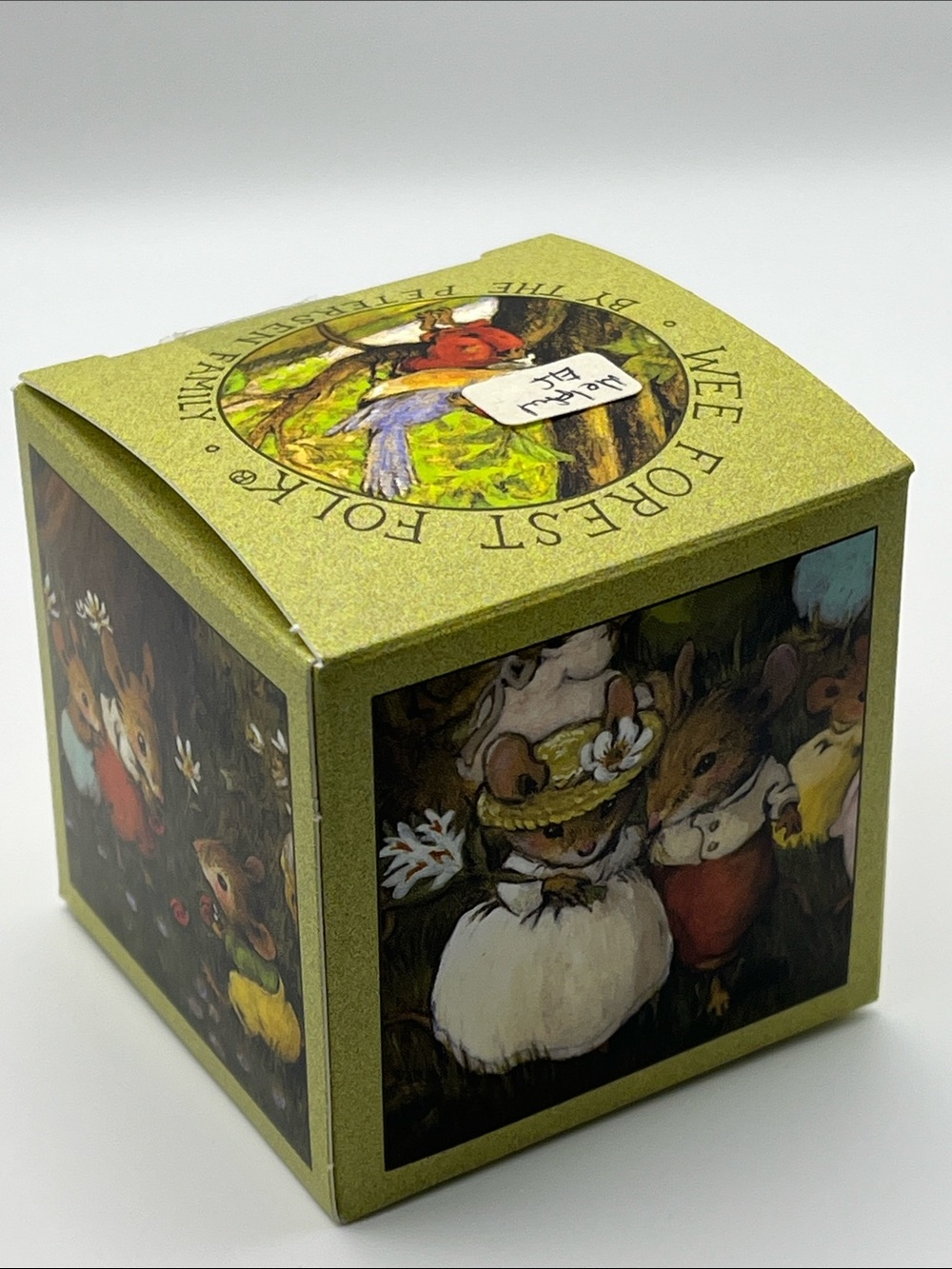 Wee Forest Folk Helpful Elf Figurine - Green and Red - Picture 12 of 15